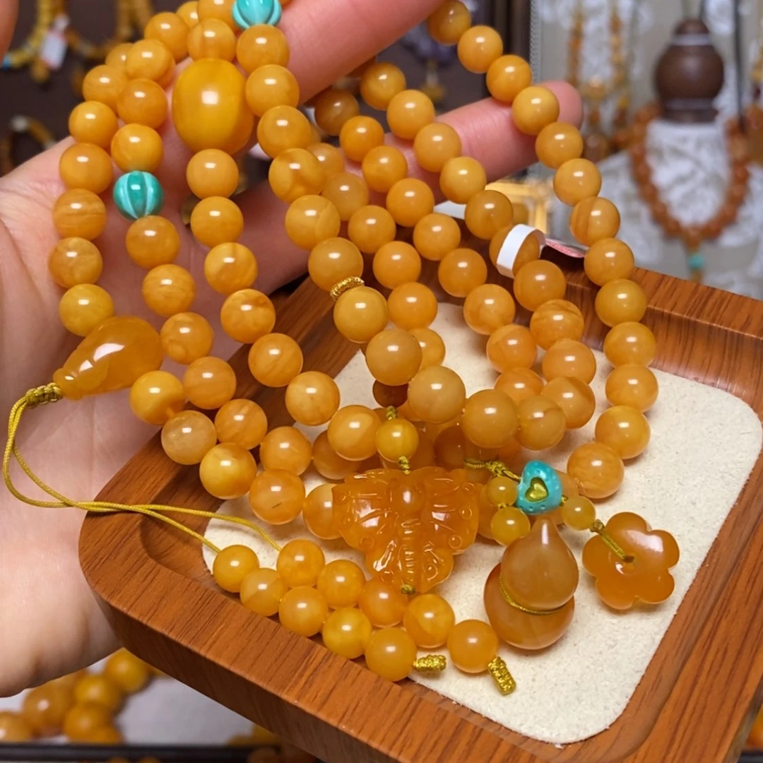 【闪购商品】手链蜜蜡未镶嵌手串