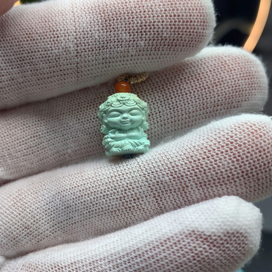 绿松石挂件未镶嵌