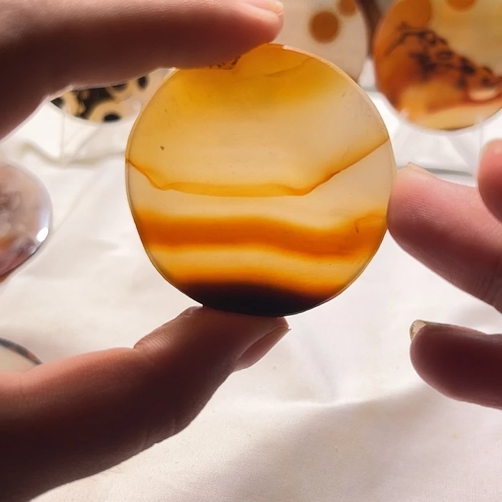 玛瑙/玉髓合金颈饰