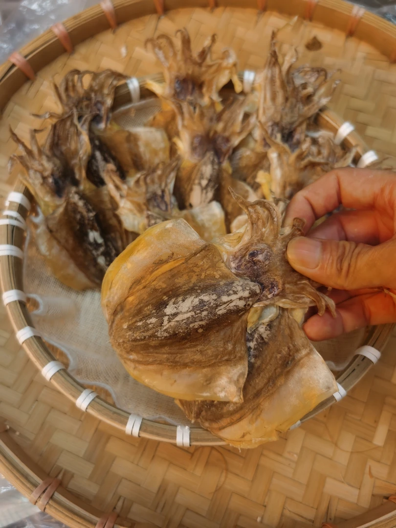 年货干货渔船自晒墨鱼干 乌贼干 炖汤 煮粥 鲜美