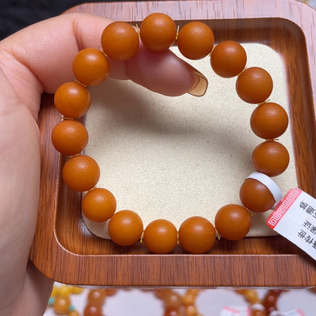 蜜蜡未镶嵌手链手串