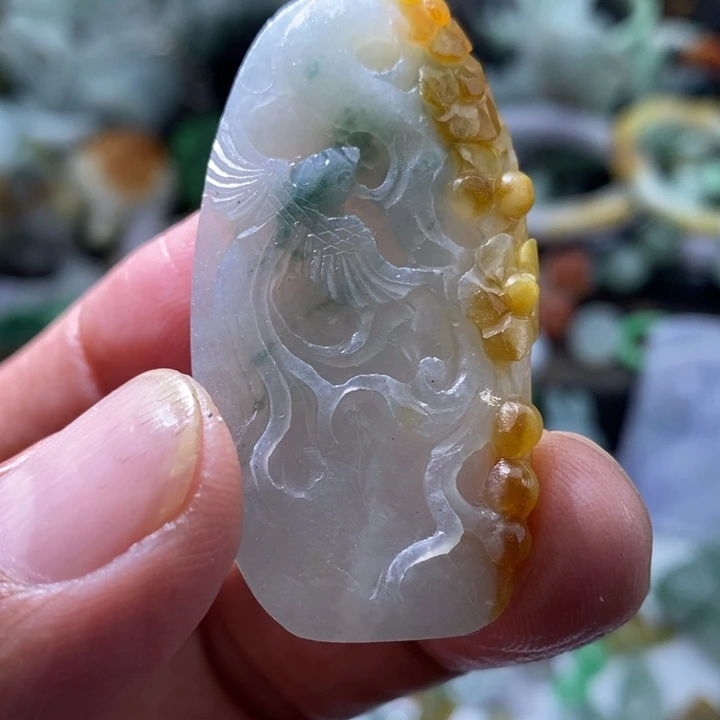 定制翡翠未镶嵌毛货