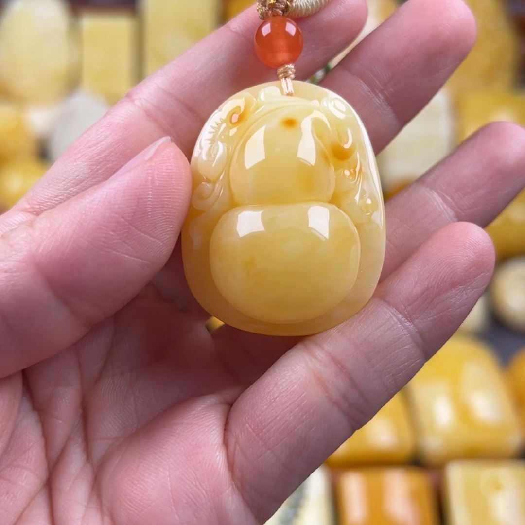 未镶嵌颈饰琥珀纯天然琥珀蜜蜡无优化