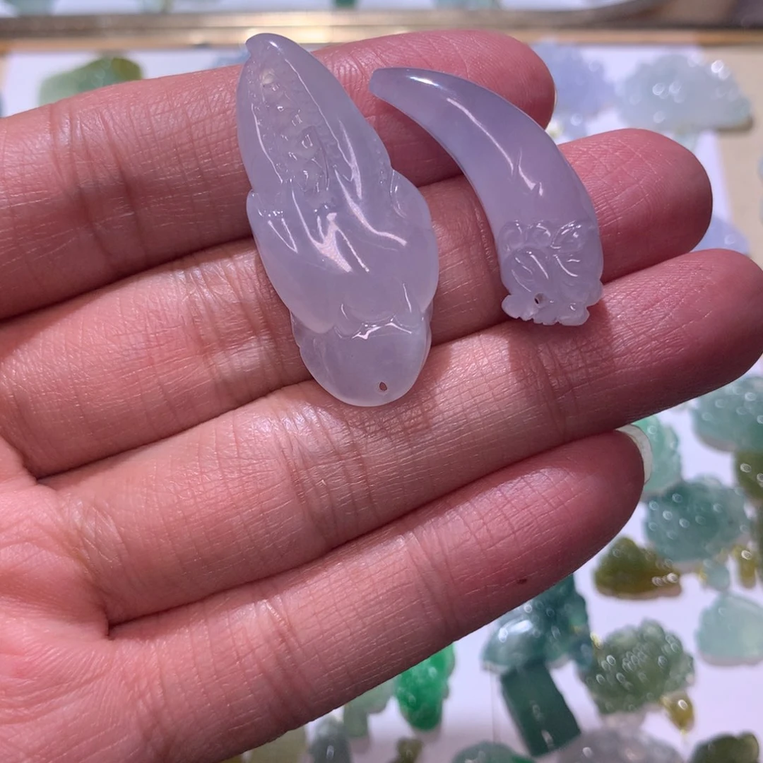 定制翡翠未镶嵌肉****了