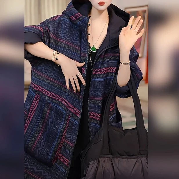 2025年秋季简约复古洋气高级感百搭女潮流时尚棉服