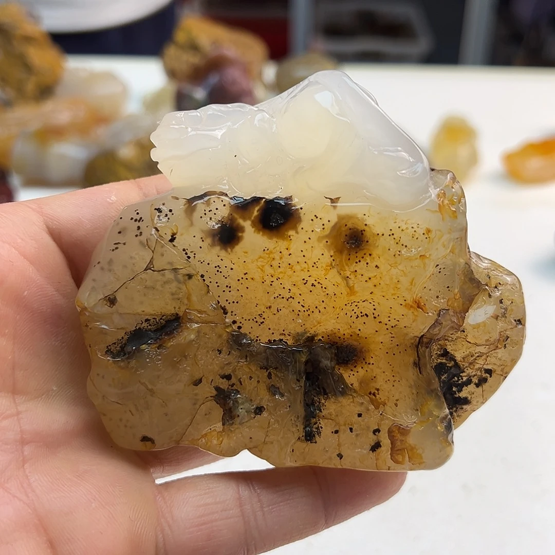 玛瑙/玉髓未镶嵌颈饰