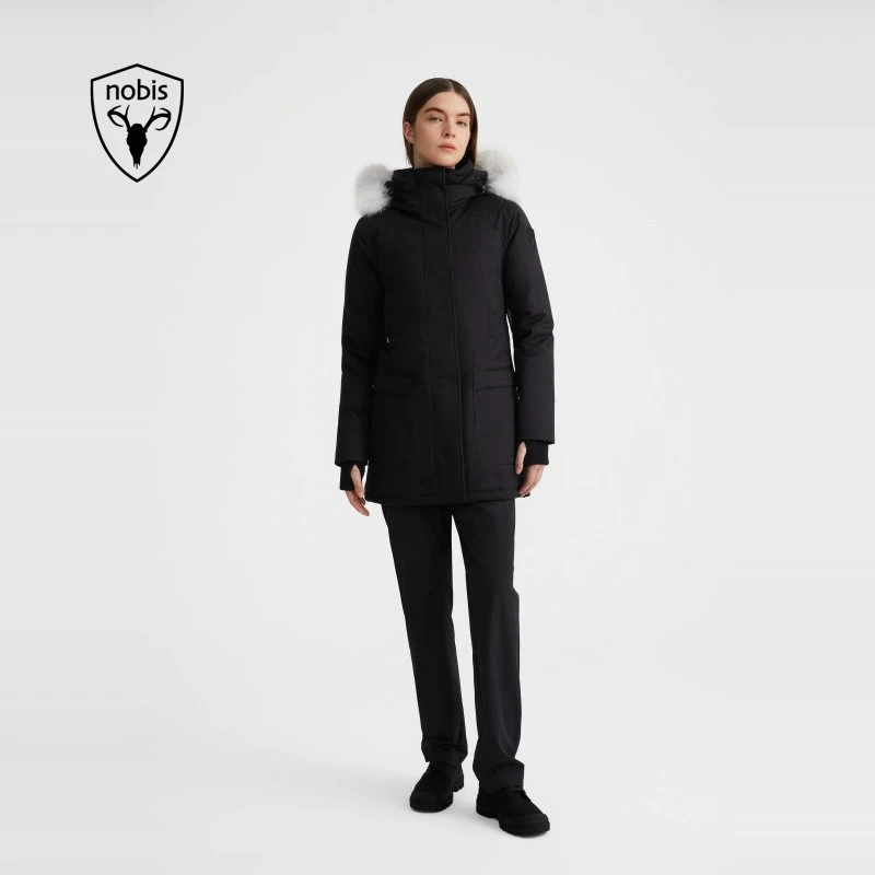 nobis诺北斯秋冬CARLA防寒保暖户外派克外套女款