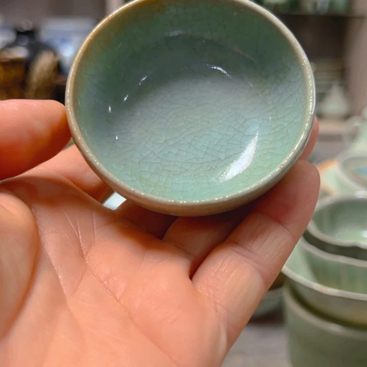 盖碗与**行龙泉杯完整不包邮
