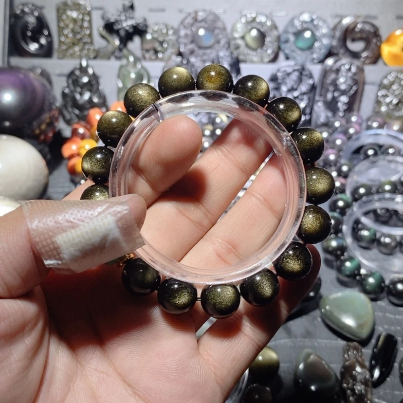 【闪购商品】黑曜岩颈饰未镶嵌