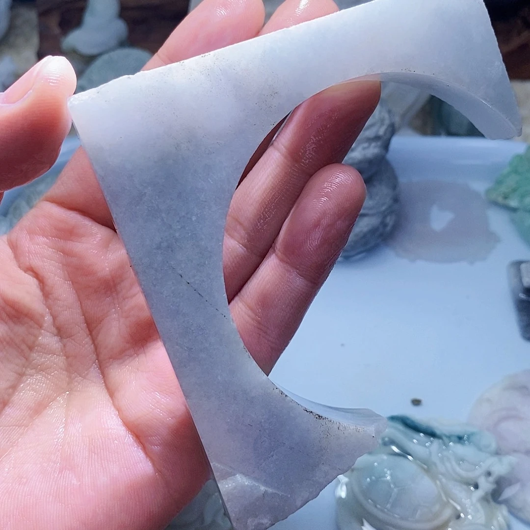 翡翠未镶嵌颈饰688