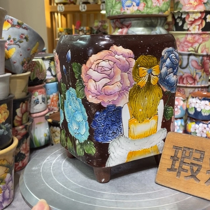 景德镇艺术手绘作品