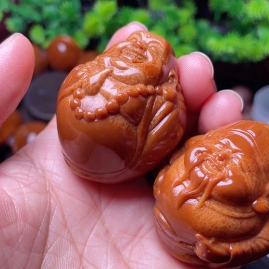 【闪购商品】手串/手链橄榄核35左右财迷一对