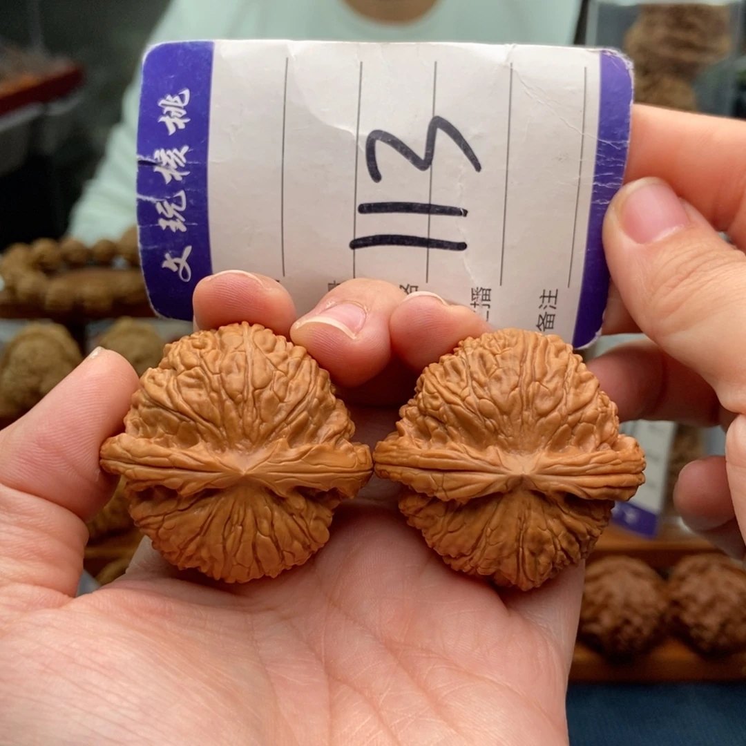 文玩核桃把件41白狮子
