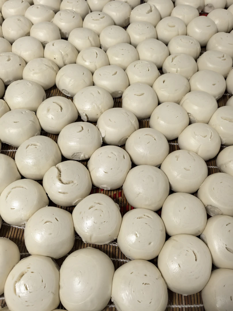 陕西传统农家手工老面馒头农家酵子发酵劲道有嚼劲