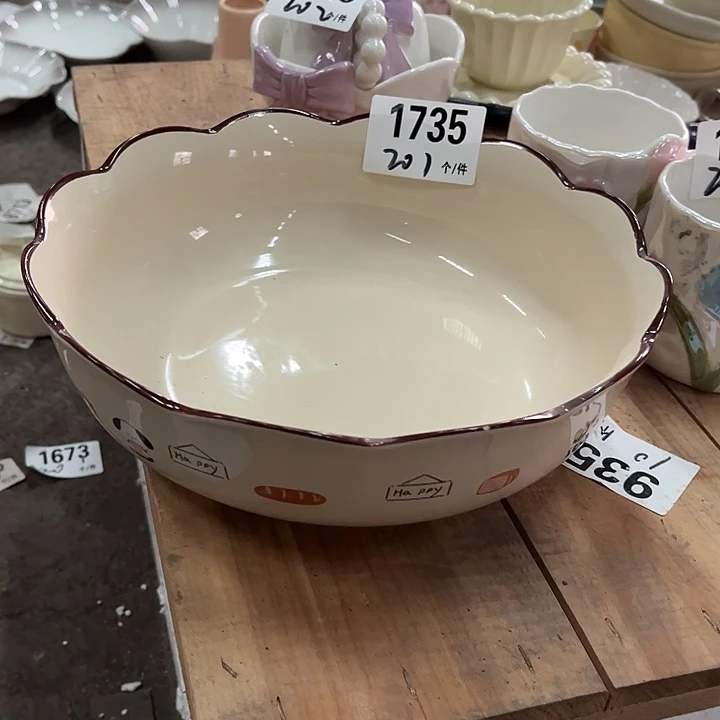 瓷微瑕外贸餐具1735