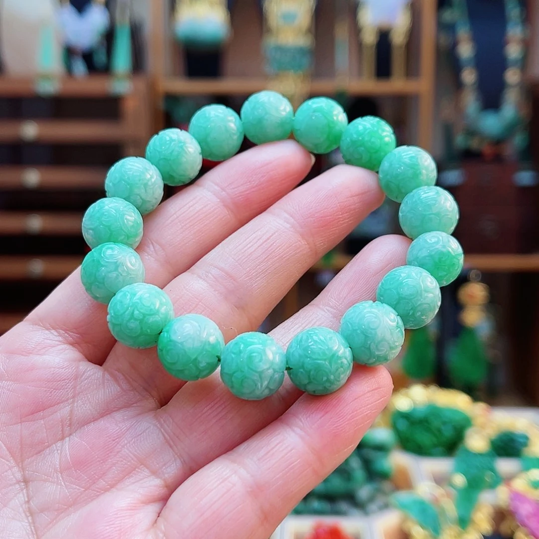 未镶嵌手串翡翠48小时鉴赏期