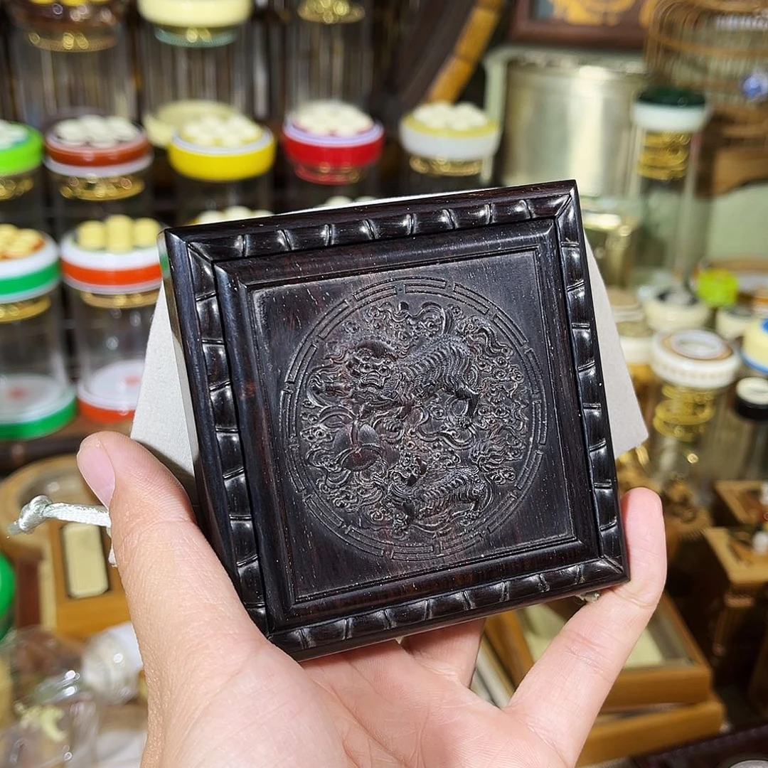 蟋蟀老红木黄蛉盒