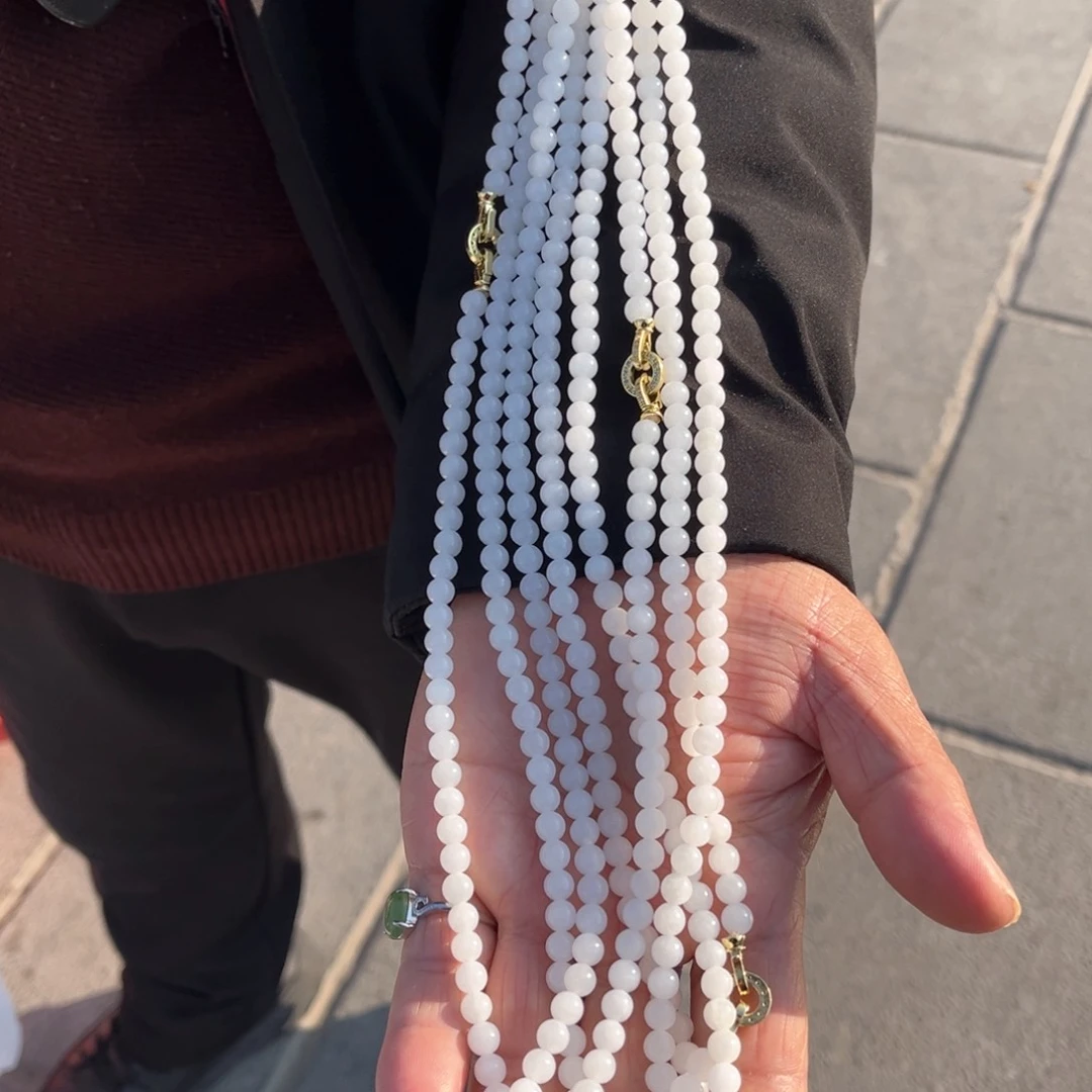 和田玉颈饰未镶嵌和田玉白玉项链多样性发货（拍一发一）
