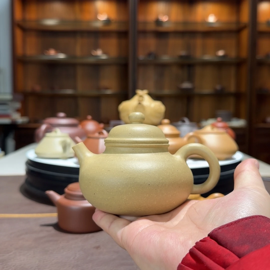 茶壶绿泥本山绿泥容天280cc