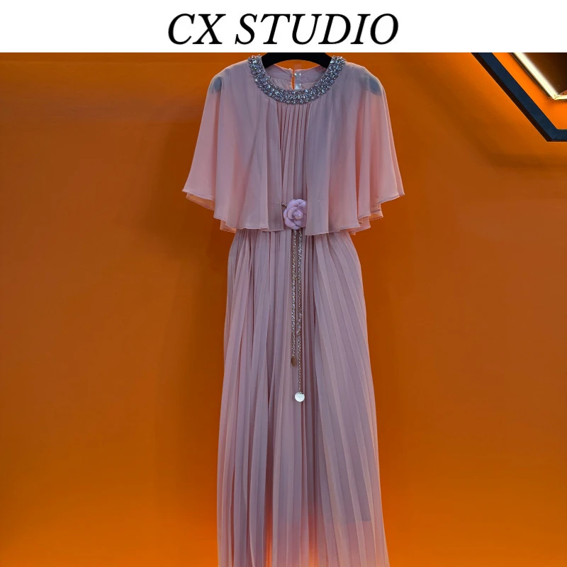 YC编码17 经典收腰轻奢时尚夏季连衣裙（定制女装）TG955
