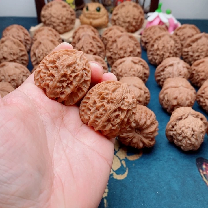 文玩核桃把件苹果园34