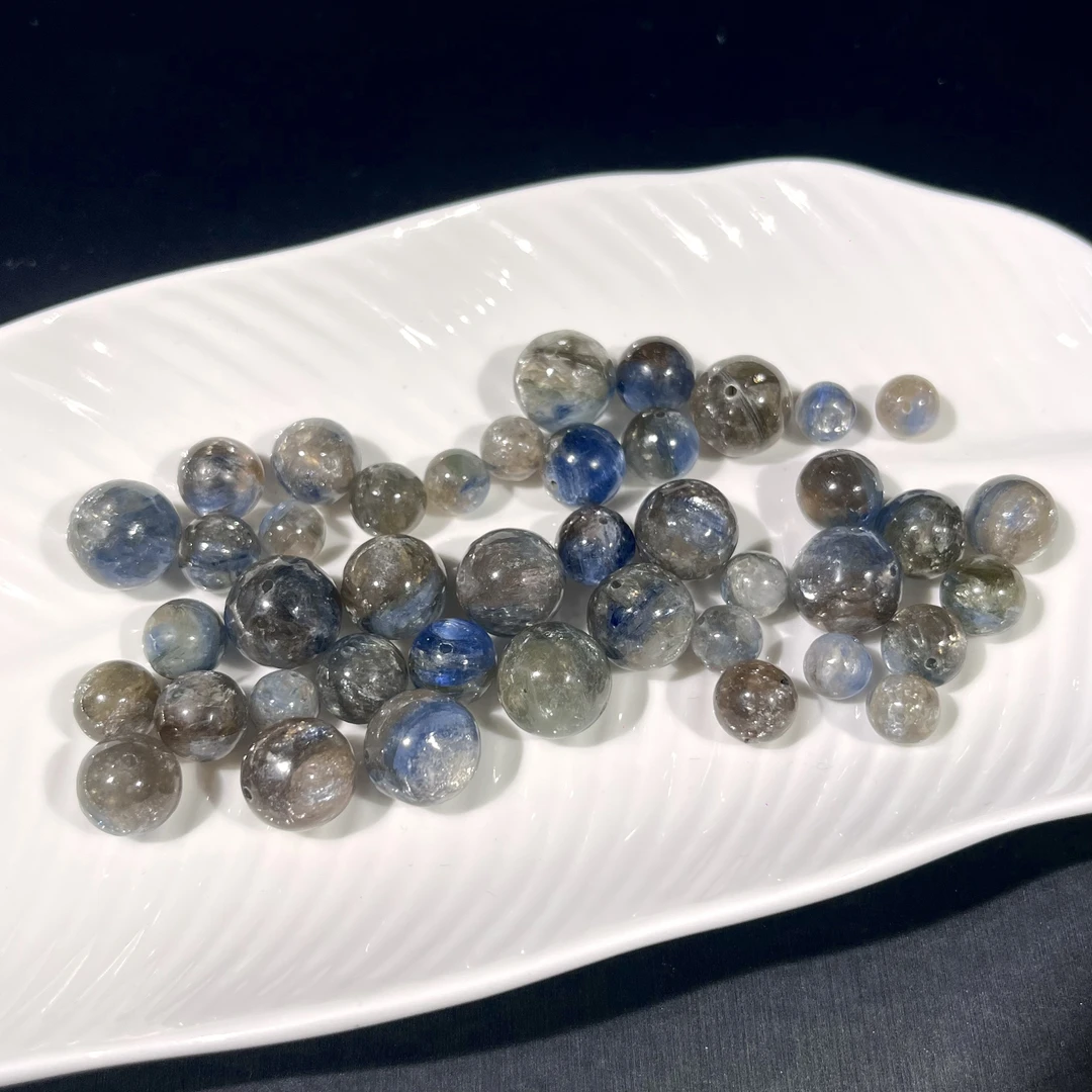 原矿无优化龙鳞蓝晶单珠L137多样性发一