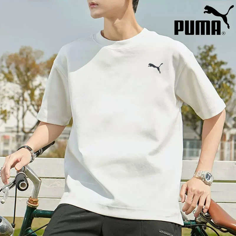 PUMA彪马T恤情侣款夏季新款上衣休闲宽松运动跑步训练短袖 685644