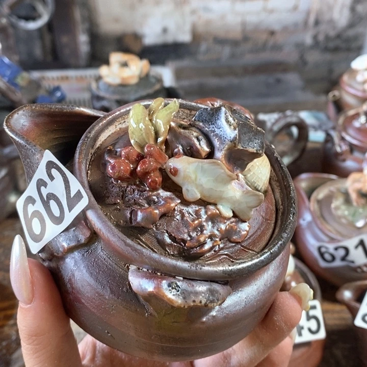 柴烧茶具的制作方法