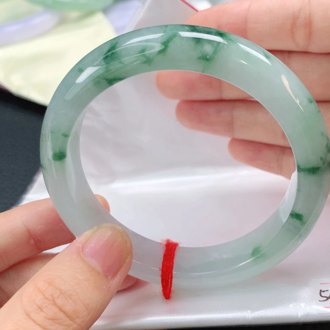 未镶嵌手镯翡翠缅甸56