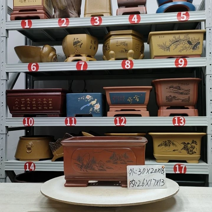 紫砂花盆紫砂花盆