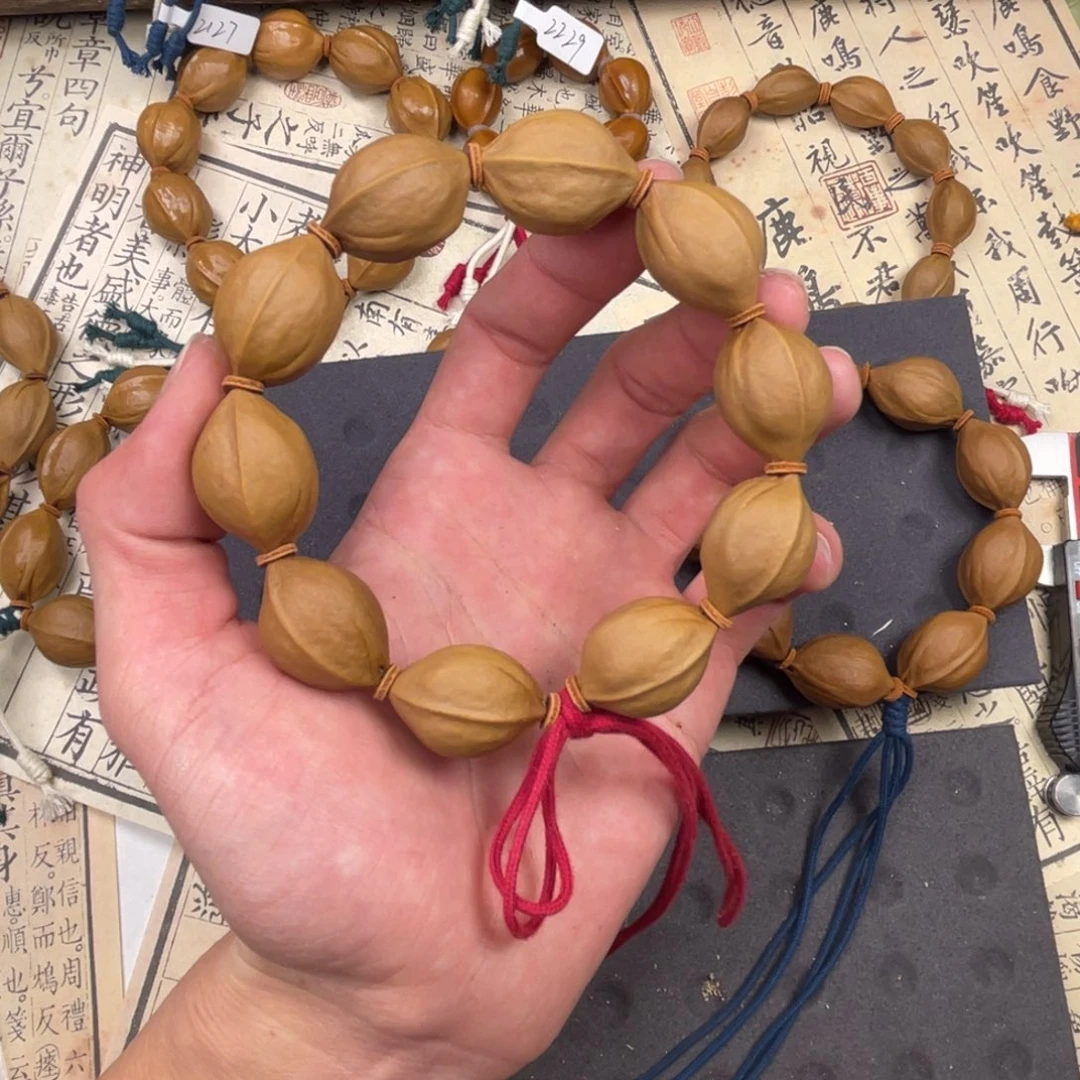 橄榄核手串/手链清*?梅林铁核1826