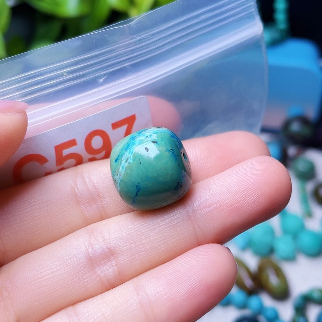 绿石头十堰原生态绿石头特色手工散珠