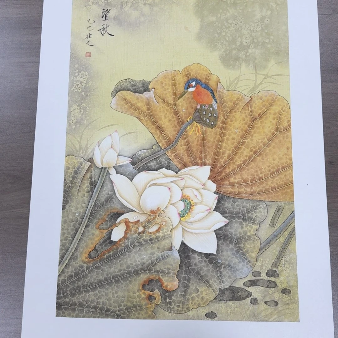 国画国画作品山水花鸟