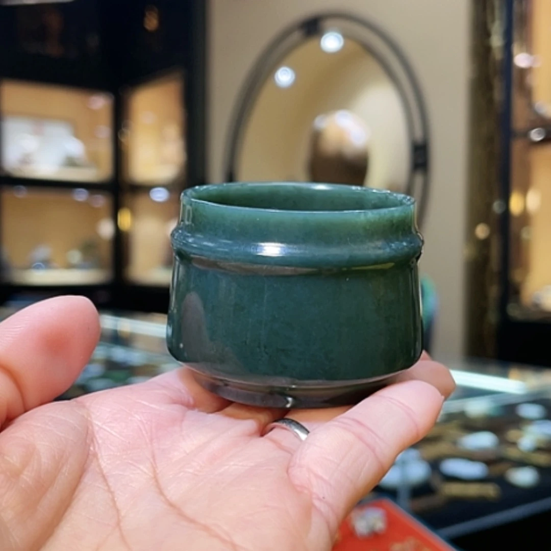 【闪购商品】和田玉茶杯未镶嵌