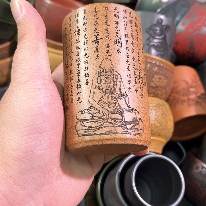 茶杯紫砂全手工紫砂主人杯