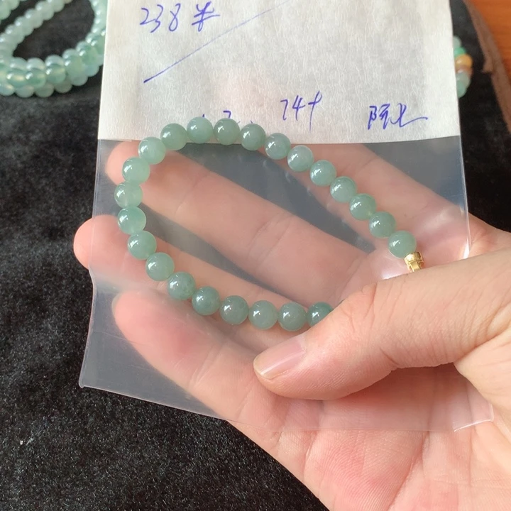 定制翡翠未镶嵌定制翡翠珠串