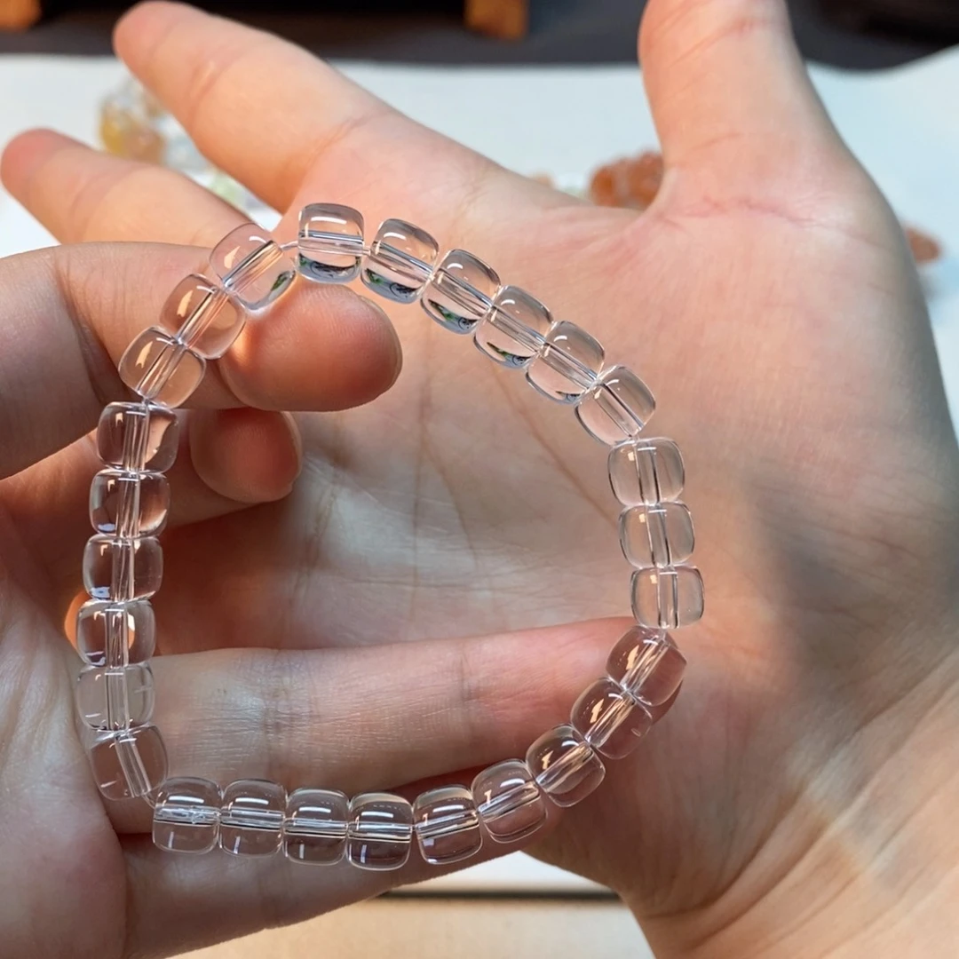 手串白水全净体 直切8