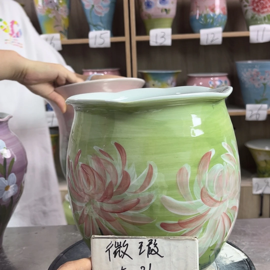 景德镇陶瓷花盆花盆