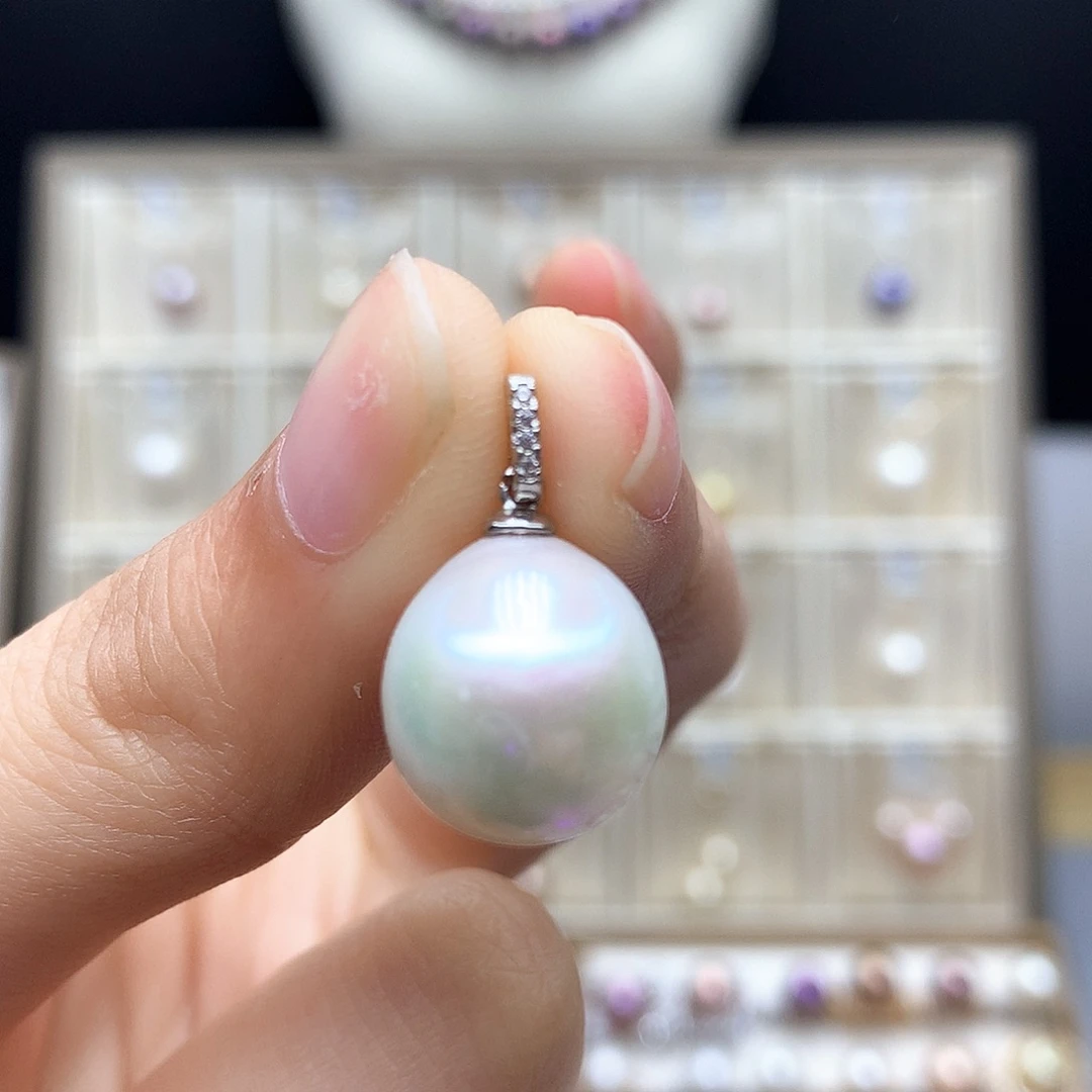 淡水珍珠合金颈饰