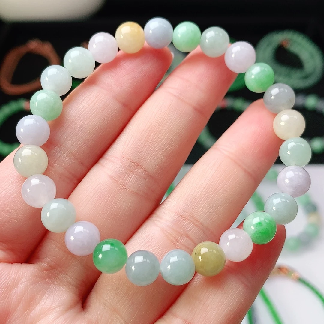 翡翠未镶嵌手链翡翠