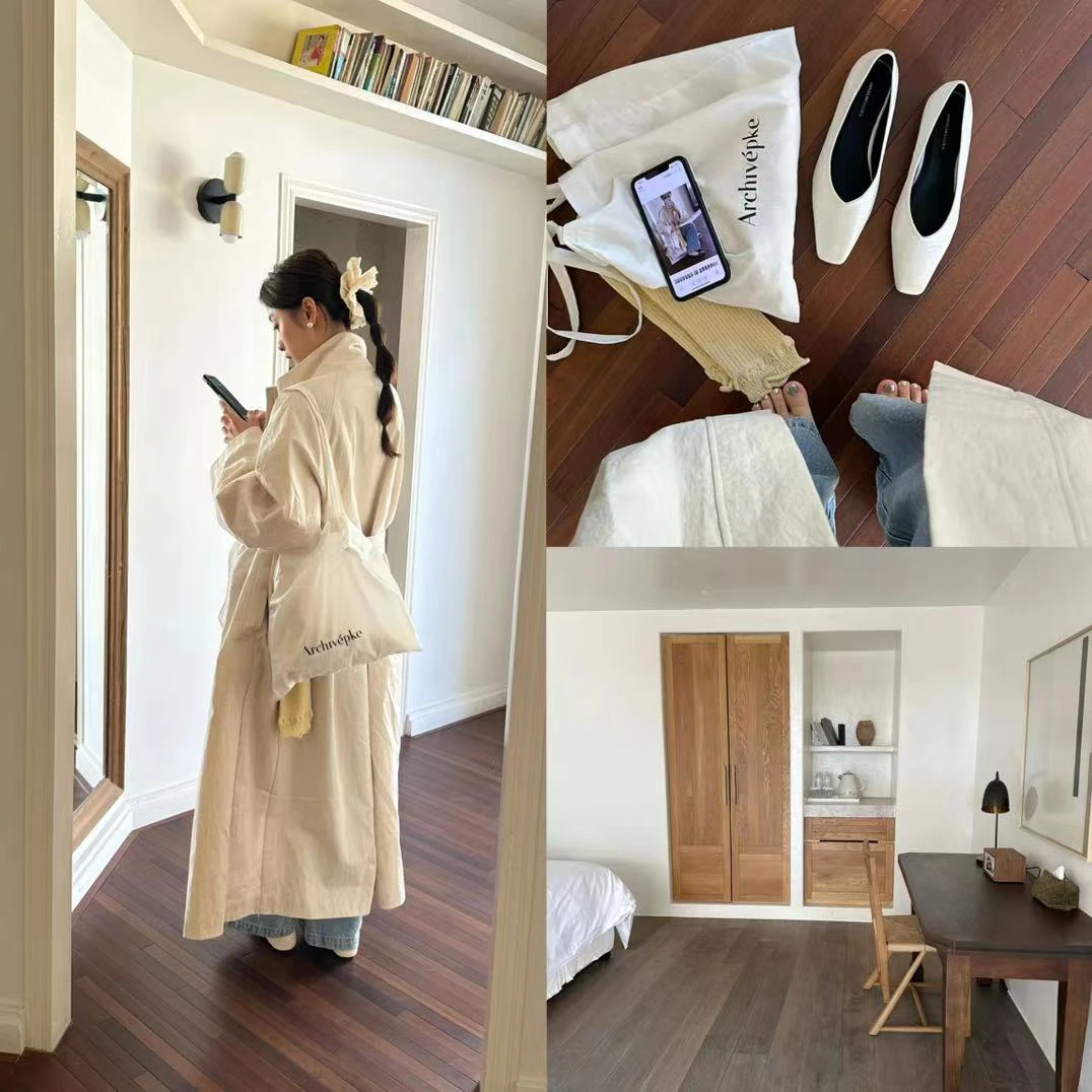 “MKL 번창 하다”春款上新高级感复古单鞋#1608−2