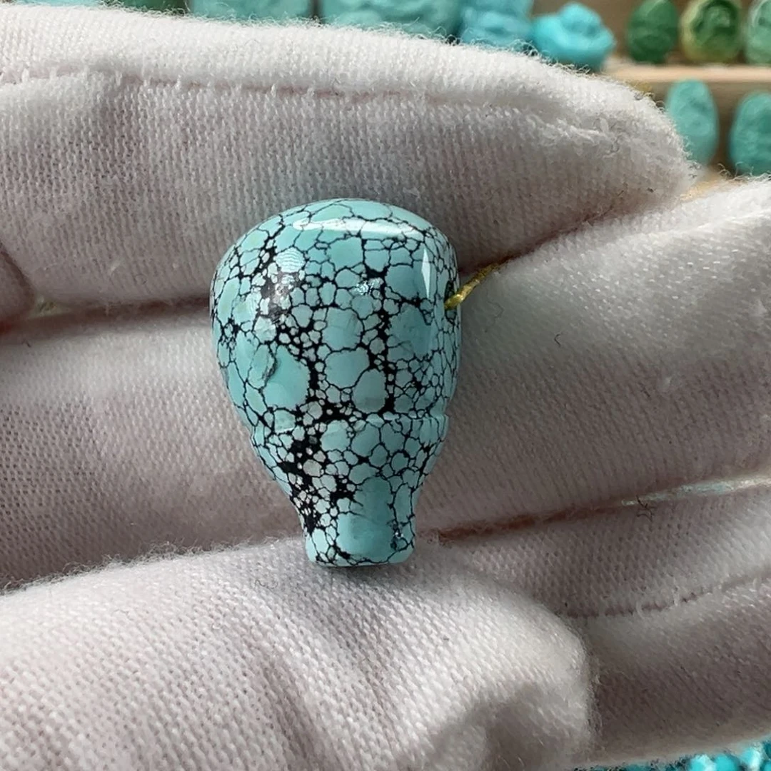 未镶嵌绿松石配饰13mm