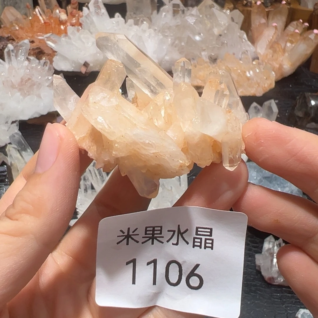 泥***花珠宝半成品水晶未镶嵌