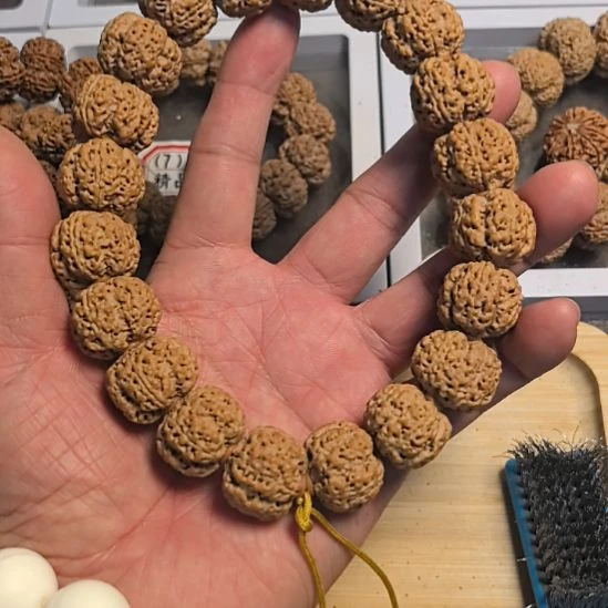 金刚菩提把件梁梅花大金刚手持，22左右尺寸，精挑细选