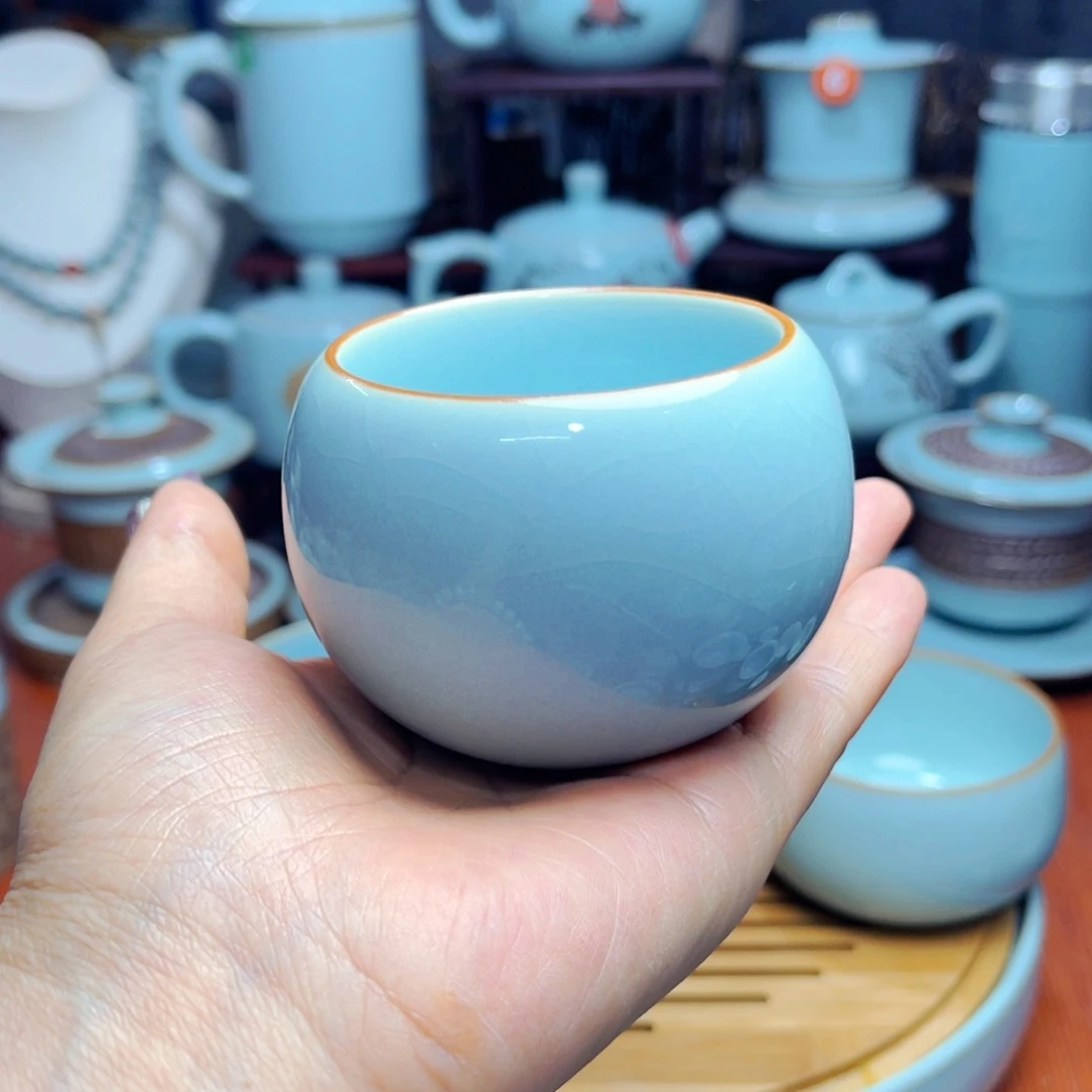 【闪购商品】原产地汝瓷，高品窑口茶器，摆件，