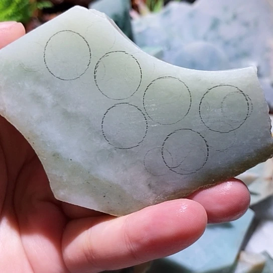 翡翠散珠边角料68