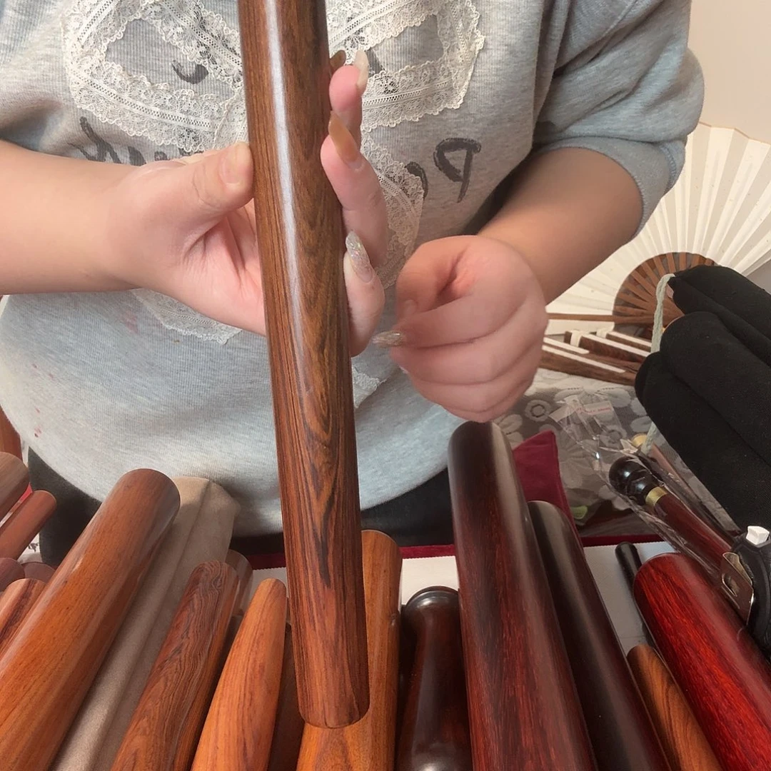 丽***栈实木长款