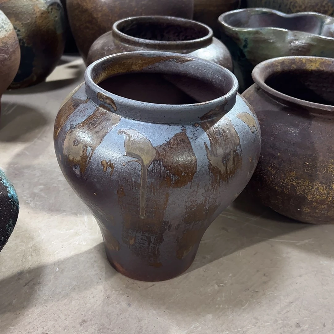 紫砂花盆高24/15花盆