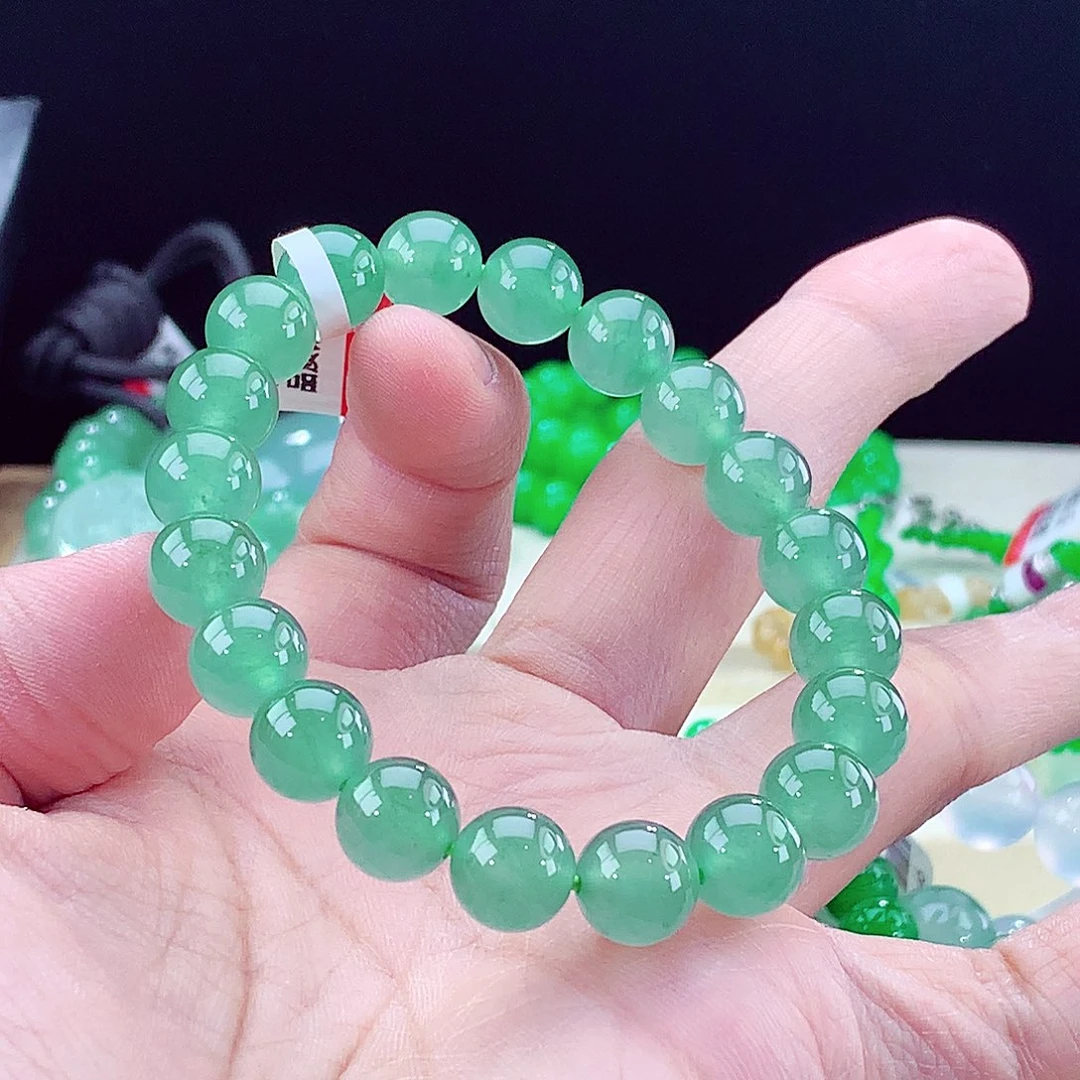 翡翠未镶嵌手链卡10