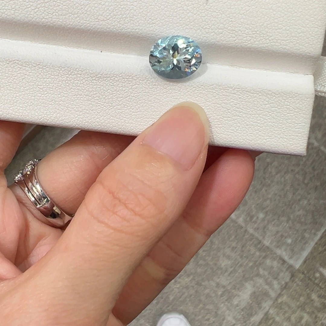 海蓝宝石裸石2.84ct圣玛利亚